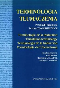 Terminologia tłumaczenia - okładka książki