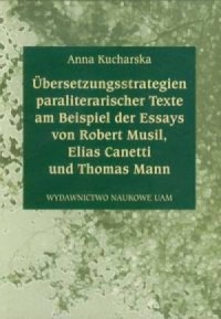 Übersetzungsstrategien paraliteranscher - okładka książki