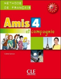 Amis et compagnie 4. Podręcznik - okładka podręcznika