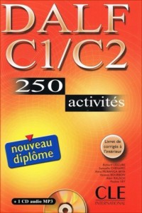DALF C1/C2 250 activites Nouveau - okładka podręcznika