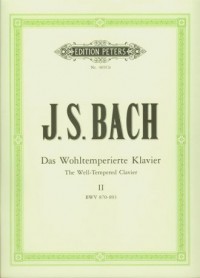 Das Wohltemperierte Klavier II - okładka książki
