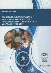 Edukacja informatyczna w polskim - okładka książki