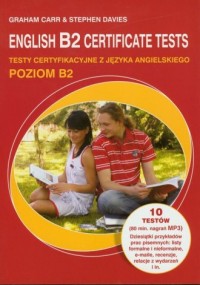 English B2 Certificate tests (+ - okładka podręcznika