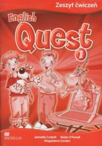 English Quest 1. Zeszyt ćwiczeń - okładka podręcznika