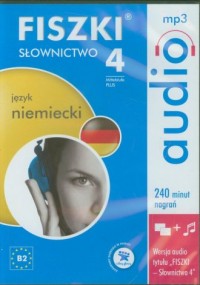 Fiszki audio. Język niemiecki. - pudełko audiobooku