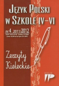 Język Polski w Szkole 4-6. Nr 4 - okładka książki