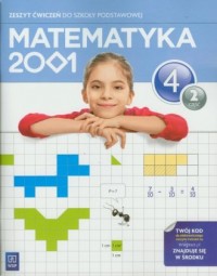 Matematyka 2001. Klasa 4. Szkoła - okładka podręcznika
