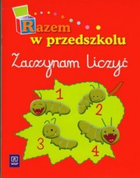 Razem w przedszkolu. Zaczynam liczyć - okładka podręcznika