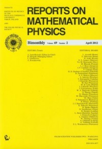 Reports on Mathematical Physics - okładka książki