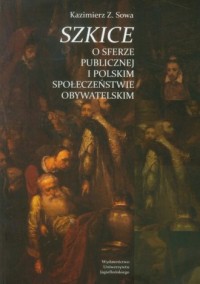 Szkice o sferze publicznej i polskim - okładka książki