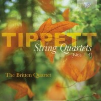 Tippett: String Quartets Nos.1-4 - okładka płyty