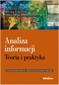 Analiza informacji. Teoria i praktyka - okładka książki