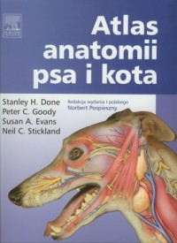 Atlas anatomii psa i kota - okładka książki