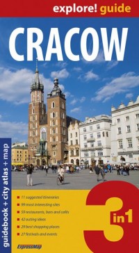 Cracow. Przewodnik (+ atlas + mapa) - okładka książki