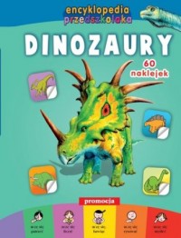 Dinozaury. Encyklopedia przedszkolaka - okładka książki