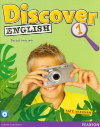 Discover English 1. Zeszyt ćwiczeń - okładka podręcznika