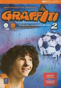 Graffiti 2. Język niemiecki. Podręcznik - okładka podręcznika