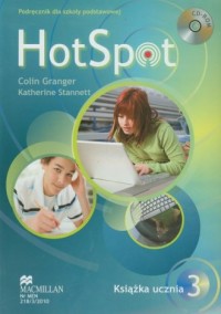 Hot Spot 3. Książka ucznia (+ CD) - okładka podręcznika