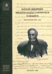 Katalog rękopisów Biblioteki Książąt - okładka książki