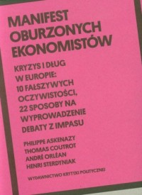 Manifest oburzonych ekonomistów - okładka książki