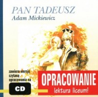 Pan Tadeusz. Adam Mickiewicz. Opracowanie - okładka podręcznika