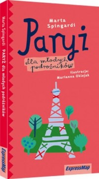 Paryż dla młodych podróżników - okładka książki