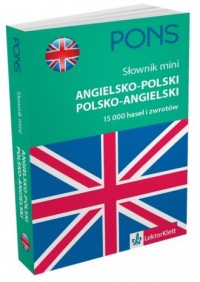 Słownik mini angielsko-polski, - okładka podręcznika