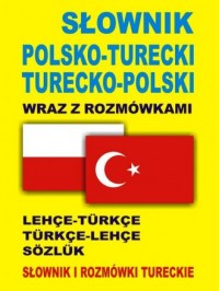 Słownik polsko-turecki, turecko-polski - okładka książki