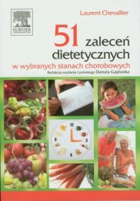 51 zaleceń dietetycznych w wybranych - okładka książki