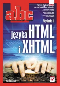 ABC języka HTML i XHTML - okładka książki