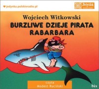 Burzliwe dzieje pirata Rabarbara - pudełko audiobooku