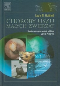 Choroby uszu małych zwierząt - okładka książki