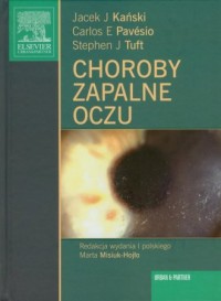 Choroby zapalne oczu - okładka książki