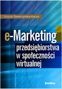 e-Marketing przedsiębiorstwa w - okładka książki