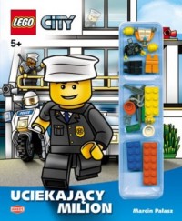 LEGO City 5+. Uciekający milion - okładka książki