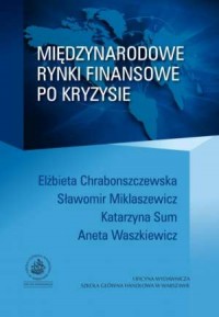 Międzynarodowe rynki finansowe - okładka książki