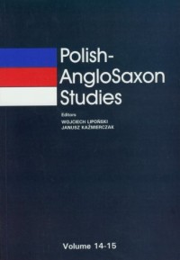Polish-AngloSaxon Studies vol.14-15 - okładka książki