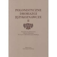 Polonistyczne drobiazgi językoznawcze - okładka książki
