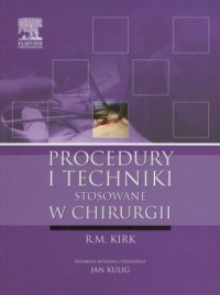 Procedury i techniki stosowane - okładka książki