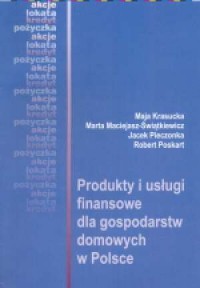 Produkty i usługi finansowe dla - okładka książki