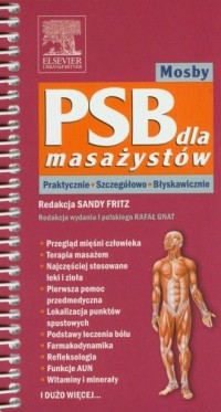 PSB dla masażystów - okładka książki