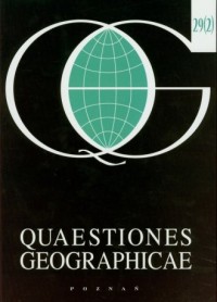 Quaestiones Geographicae 29/2 - okładka książki