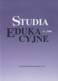 Studia Edukacyjne 8/2008 - okładka książki