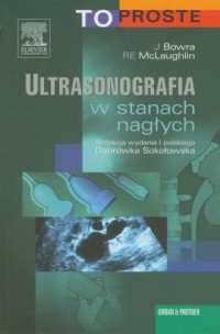 Ultrasonografia w stanach nagłych - okładka książki
