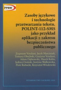 Zasoby językowe i technologia przetwarzania - okładka książki