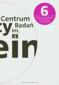 Zeszyty Naukowe Centrum Badań im. - okładka książki