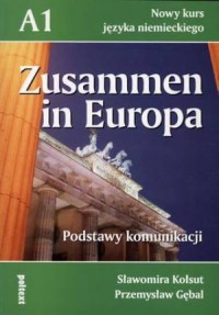 Zusammen in Europa A1 - okładka podręcznika