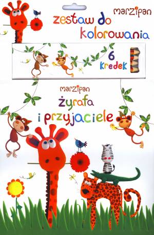 powiększ Żyrafa i przyjaciele. Zestaw do - okładka książki