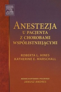 Anestezja u pacjenta z chorobami - okładka książki