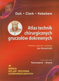 Atlas technik chirurgicznych gruczołów - okładka książki